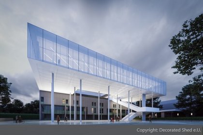 Library building of the Johannes Kepler University, Linz