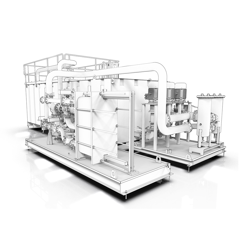 Kachel-Service - Zeichnung