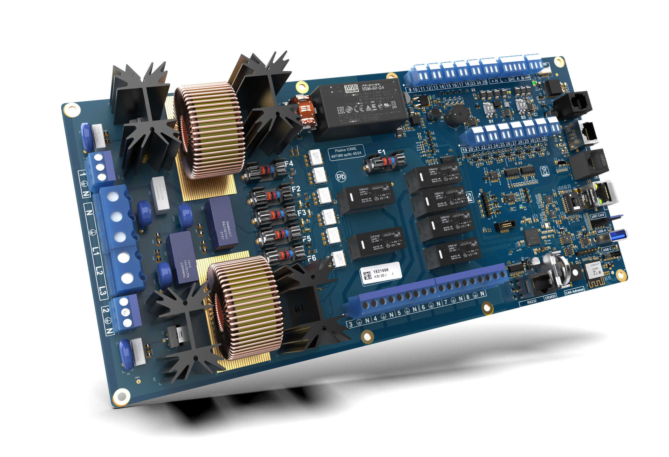 Embedded-Systems Steuermodule für Gastrotechnik oder Lüftungstechnik